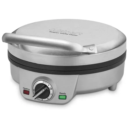 Wafleira Belga Cuisinart Waf 200 4 Fatias Inox
