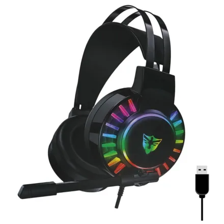 Auricular Satellite Gaming Ae 306 Rgb