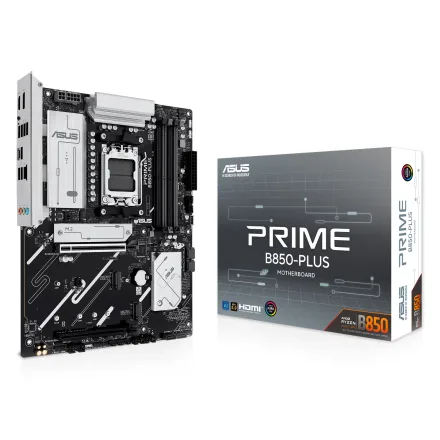 Placas Mae Prime B850 Plus Ddr 5 Socket AM5 Chipset Atx