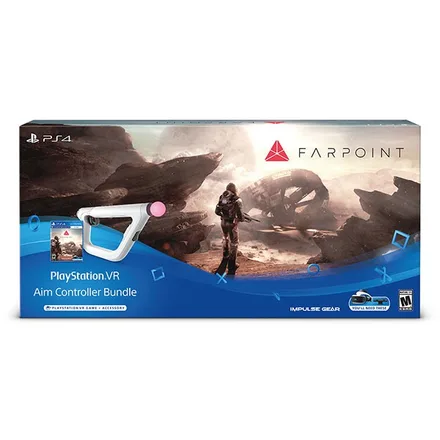 Control PS4 Farpoint Vr Aim Controller Bundle