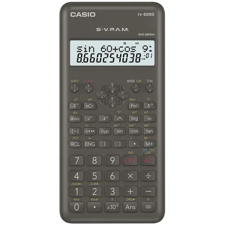 Calculadora Casio Fx 82MS 2ND 12 Digitos Pila