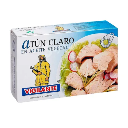 Atun Claro Vigilante En Oleo Vegetal 111g
