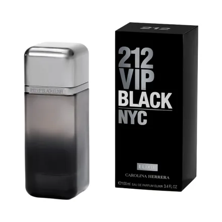 Perfume Carolina Herrera 212 Vip Black Elixir Edp Masculino 100ml