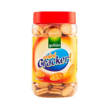Galletita Gullon Mini Cracker 350 Gramos