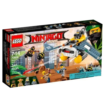 Lego Ninjago Manta Ray Bomber 341 Piezas