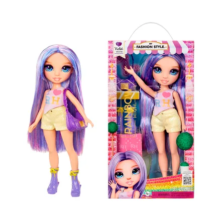 Muñeca Rainbow High My Fashion Style Violet Mga Entertainmen 547563 Euc