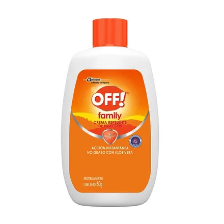 Repelente Off Crema Family 60 Gr