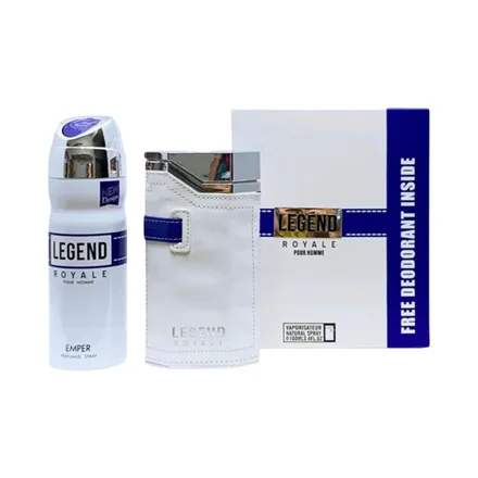 Perfume Emper Legend Royale Edt 2 Piezas