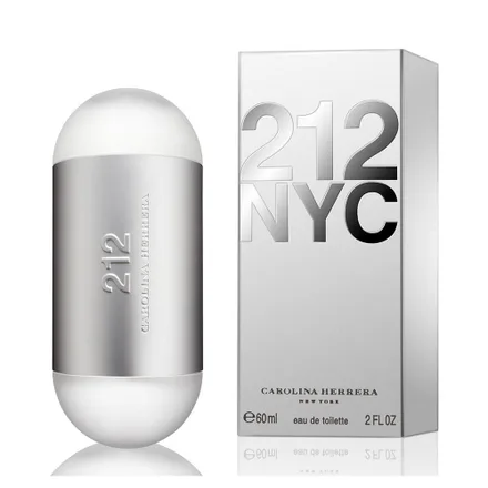 Perfume Carolina Herrera 212 Eau Toilette Feminino 60ml