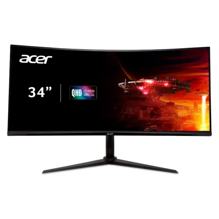 Gamer Nitro 34 Uwqhd Ultrawide Curvo Hdmi Dp