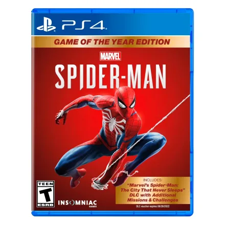 Jogo Marvel Spider Man Game Of Year PS4