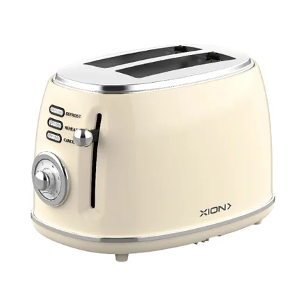 Tostadora Xion Xi To1972 Retro 850 W 220 V Beige