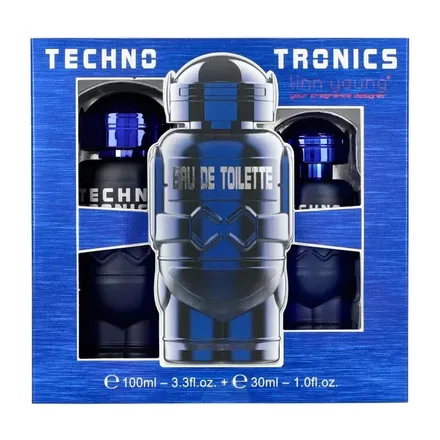 Techno Tronics Masculino Eau Toilette Plus 100ml 30ml