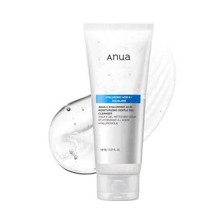 Gel Limpiador Anua Hyaluronic Acid 8 Squalane 150ml