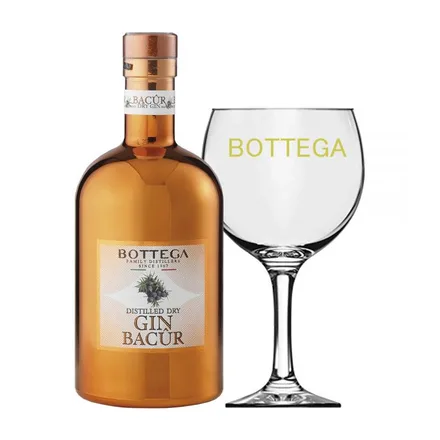 Gin Bacur Bottega Con Copa 600ml