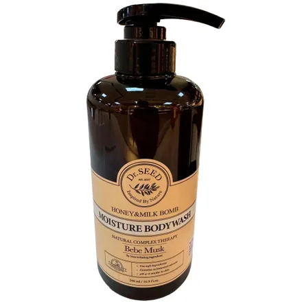 Body Wash Dr Seed Moist Honey Milk Bebe Musk 500ml