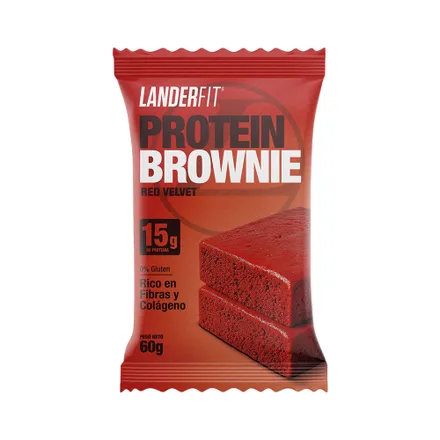 Brownie Landerfit Protein Red Velvet