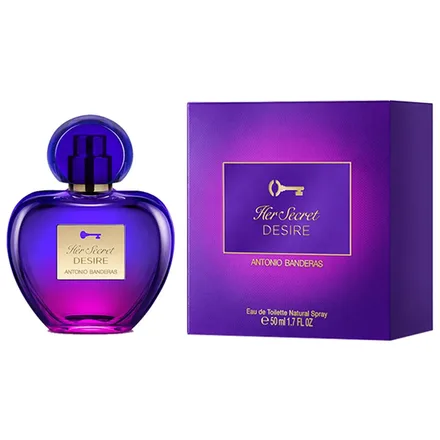Perfume Antonio Banderas Her Secret Desire Eau Toilette Feninino 50ml