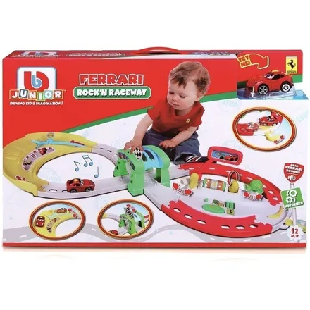 BRINQUEDO BBURAGO JUNIOR FERRARI PISTA 88802
