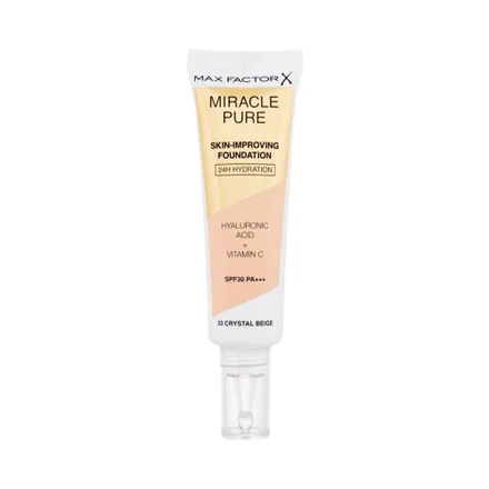Base Maquillaje Max Factor Miracle Pure 33 Beige Cristal 30ml