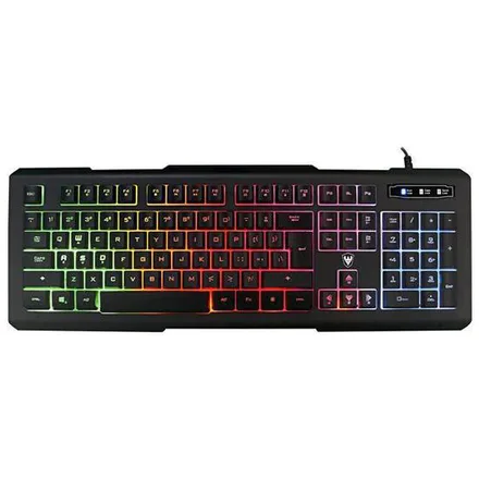 Teclado Gamer Satellite Ak 840 Multimidia Rgb