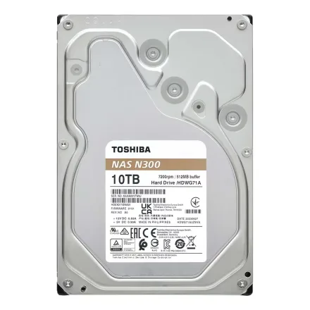 Toshiba N300 Nas Sata 3 10TB