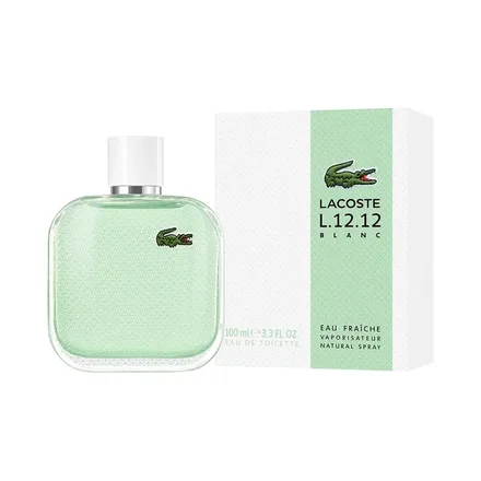 Lacoste Blanc Eau Fraiche Masculino Toilette 100ml