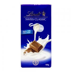 Barra Chocolate Lindt Classica Ao Leite 100g
