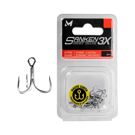 Anzuelo Marine Sanken Short Shank 3 12 16 Piezas