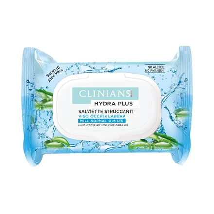 Toallitas Desmaquillantes Clinians Hydra Plus Salviette Struccanti 25