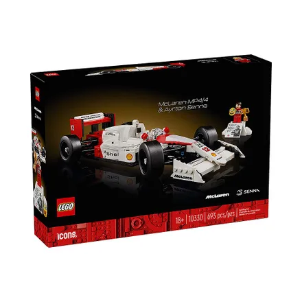 Juguete Construccion Lego Icons Mclaren MP4 4 Ayrton Senna 693 Piezas