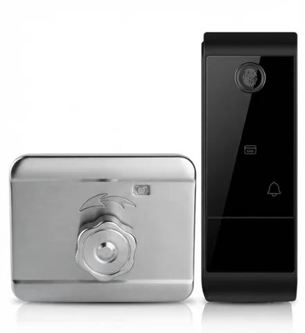 Fechadura Digital S812 5 Tuya Senha Cartao Chave Pr