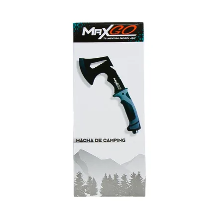Hacha Para Camping Maxgo Max Ha 29 Cm Negro/Gris