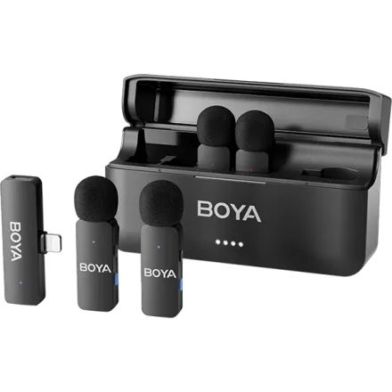Microfone Boya By V4D Lightning