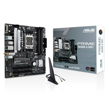 Placa Mae Prime Socket AM5 Chipset B650 Ddr 5 Atx