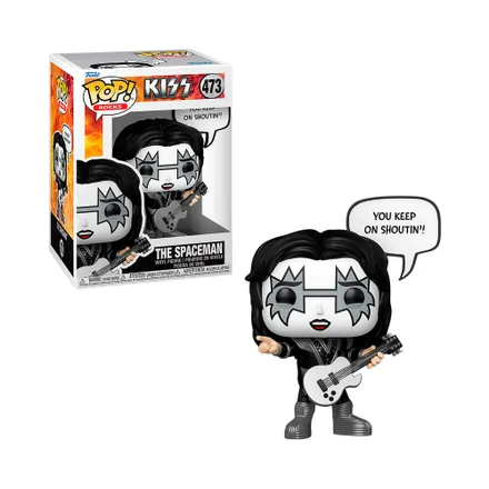 Muneco Funko Pop Rocks Kiss Spaceman 473