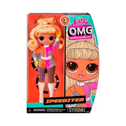 Muneca Surprise Fashion Doll Serie 3 Speedster Euc