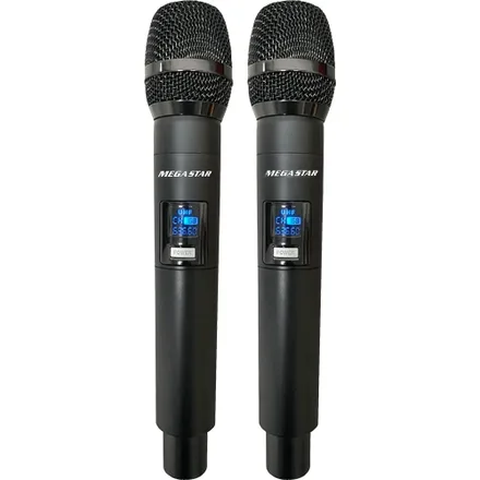 Microfono Inalambrico Megastar MIC2208 - Black