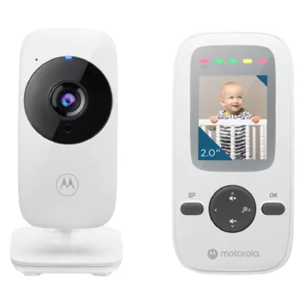 Babá Eletrônica Motorola VM481 Tela 2.0" WiFi - Branco