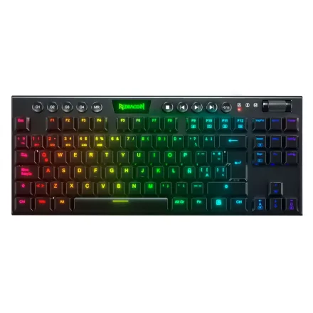 Teclado Gamer Redragon Horus Tkl K621 Rgb Pro Switch Layout 80 Wirelees Wired