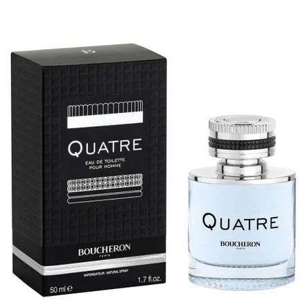Perfume Boucheron Quatre Eau Toilette Masculino 50ml