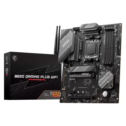 Placa Mae Msi B650 Gaming Plus Ddr 5 Socket AM5 Chipset Atx