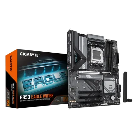 Placa Mae Gigabyte B850 Eagle 6E Ddr 5 Socket AM5 Chipset Atx