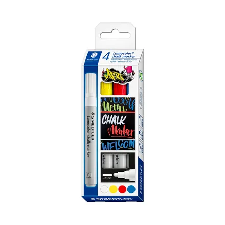 Marcador Tiza Staedtler Lumocolor Chalk Marker 344 C4 4