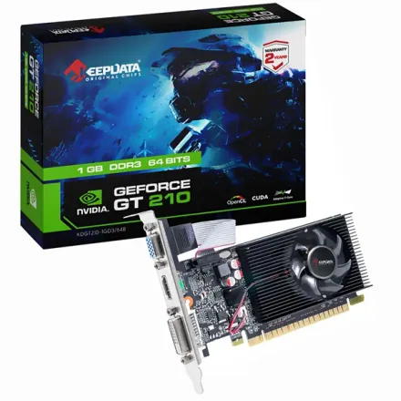 Placa Video Keepdata Geforce 1GD3 Ddr 3 Hdmi Vga Dvi
