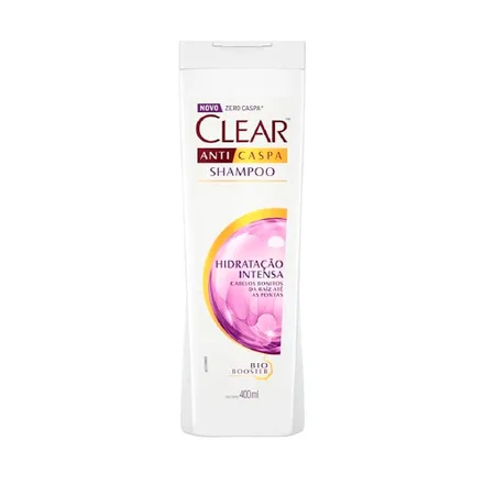 Shampoo Clear Anticaspa Hidratacion Intensiva 400ml