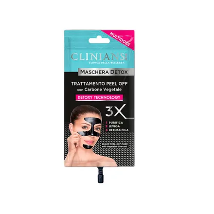 Mascara Detox Clinians Black Peel Of 20ml