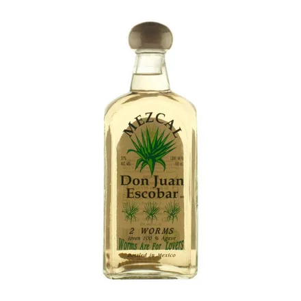 Tequila Don Juan Escobar 2 Worms 700ml