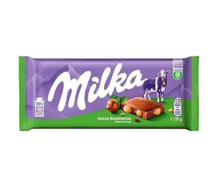 Chocolate Milka 95GR Whole Hazelnut