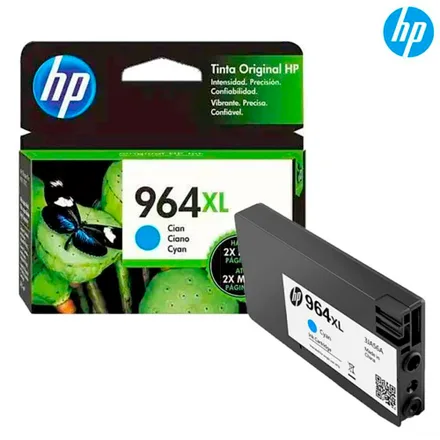 Cartucho HP 964XL Ciano – 3JA54AL
